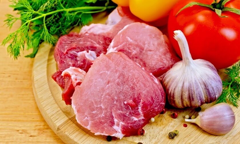 daging dan sayur-sayuran untuk diet ketogenik