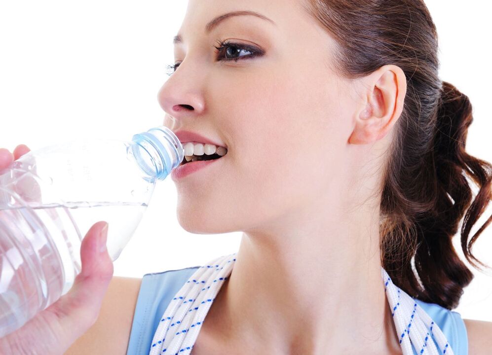 minum air pada diet malas