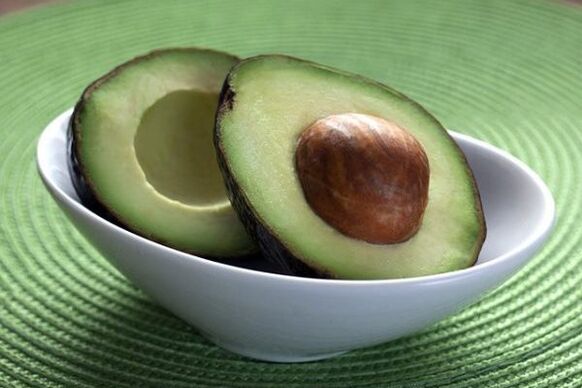 Avokado, mengandungi asid lemak omega-3, dalam diet mereka yang menurunkan berat badan